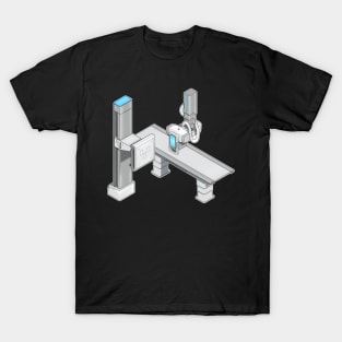 X-ray isometric illustration T-Shirt